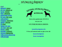 Tablet Screenshot of humlegarden.info